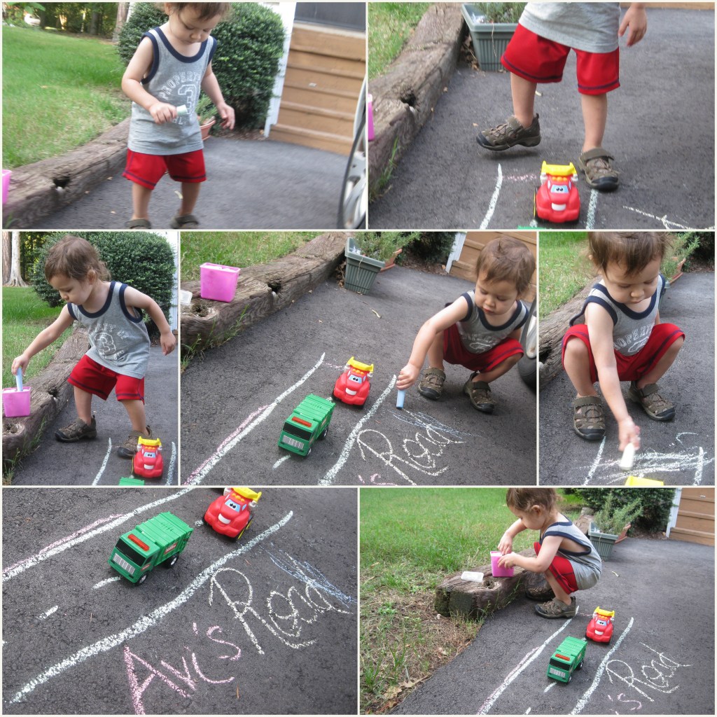Sidewalk Chalk Play